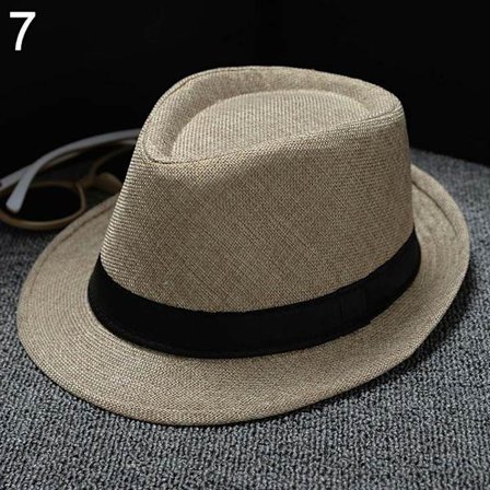 Åndbare hatte Vintage Panama Hat 7 7