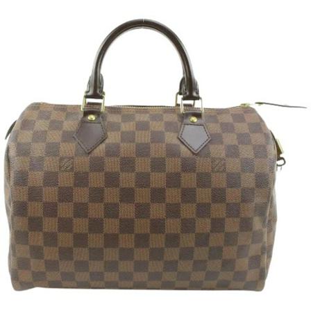 Louis Vuitton Vintage, Pre-owned Canvas louis-vuitton-bags Bruin, Dames, Maat:ONE Size
