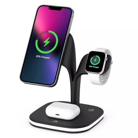 Ladestasjon for iPhone, Apple Watch & AirPods – Induksjon