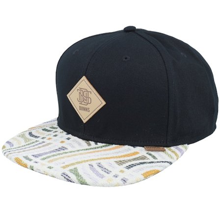 Djinns - Musta snapback Lippis - Braid Rev. Black/Braid Snapback @ Hatstore
