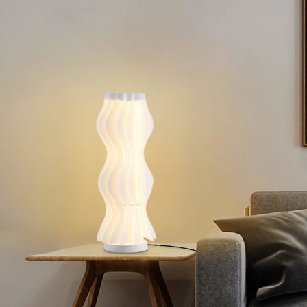 Pöytälamppu Makuuhuoneen Olohuoneen Sarakemainen Yöpöytälamppu