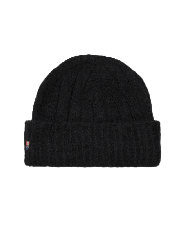 Lexington Alpaca Blend Knitted Beanie Mössor & hattar Unisex Grå ONESIZE