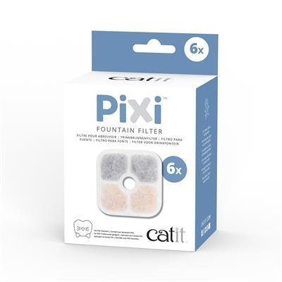 Catit Pixi Filter til Vannfontene - 6pk