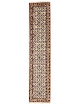 82X385 Tapis D'orient Bidjar Indo De Couloir Marron/Orange (Laine, Inde)