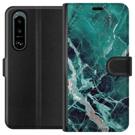 Yhteensopiva Lompakkokotelo Sony Sony Xperia 5 III Marmor