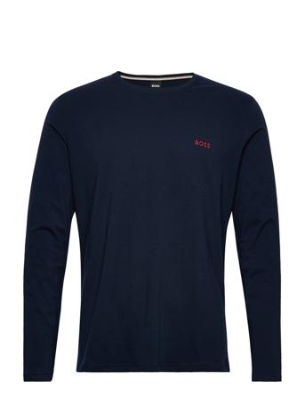 Mix&Match Ls-Shirt R Underwear Night & Loungewear Pyjama Tops Marinblå BOSS