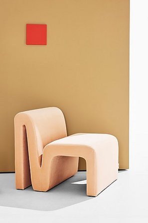 Jotex - Sessel Kiefer/Sperrholz/Polyester/Polyätherschaum/Samt Odette - Kaufen Pastill - Möbel bei Jotex