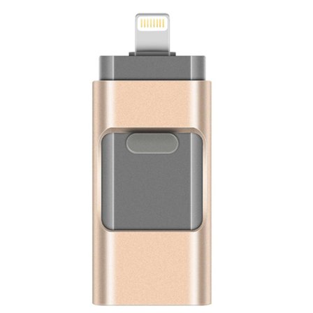 Micro-USB/Lightning Minne - (Spara ner allt från telefonen!)