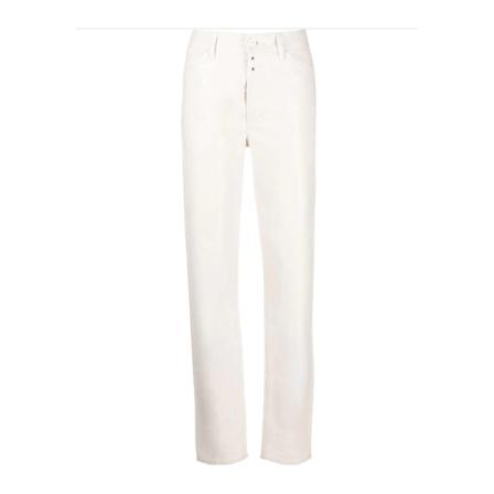 MM6 Maison Margiela Straight CUT Bukser Hvid, Dame