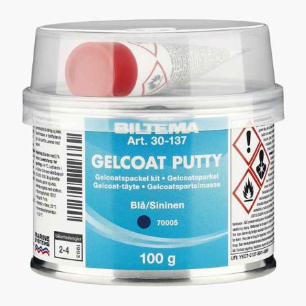 Biltema - Gelcoatsparkel blå/705