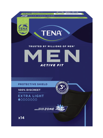 Tena MEN Protecive Shield level 0, 14 stk.