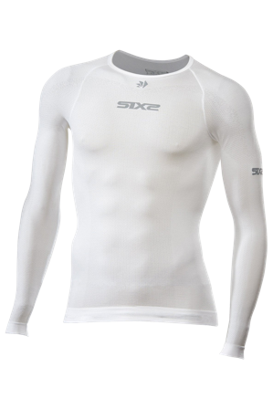 SIXS TS2L BT långärmad baslager skjorta Carbon White XL/XXL