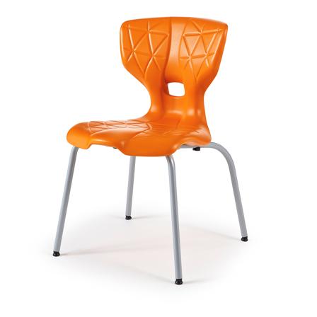 Schulstuhl ALDA I, orange