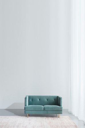 Jotex - Sofa 2-seter Tåkegrønn - OAKDALE - Kjøp Sofaer hos Jotex