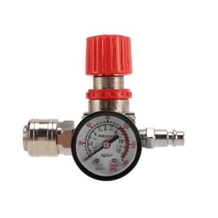 Luftkompressor Trykregulator, Reduktionsventil, 3-Huls Kontrolventil (Firkantet Rund Form Sendes Tilfældigt)