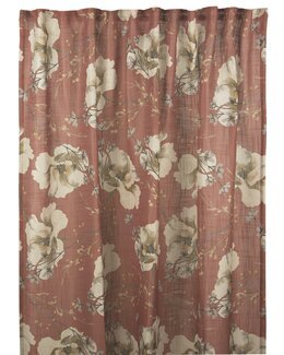 Multibåndslengde blomstret Hedda 2-pk Rust