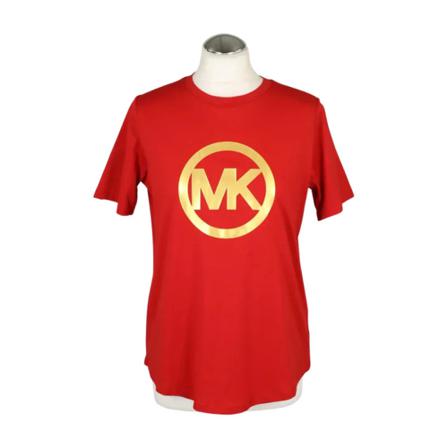 Michael Kors Pre-owned, Pre-owned Cotton tops Rood, Dames, Maat:S,elastisch