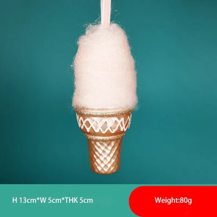 Glas pynt jule træ pynt hjem tilbehør