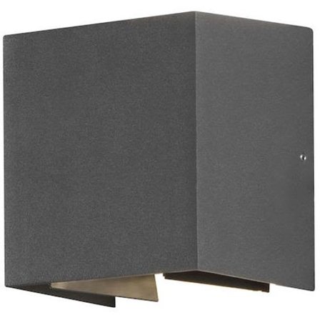Konstsmide Cremona Väggarmatur LED Mörkgrå, Belysning