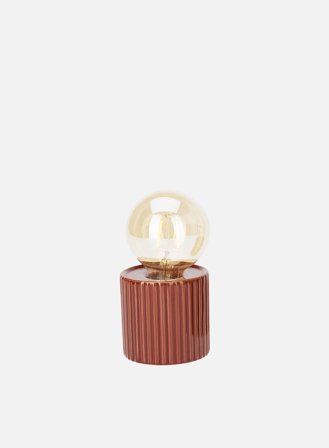 Glow bordlampe batteri H17 - rust