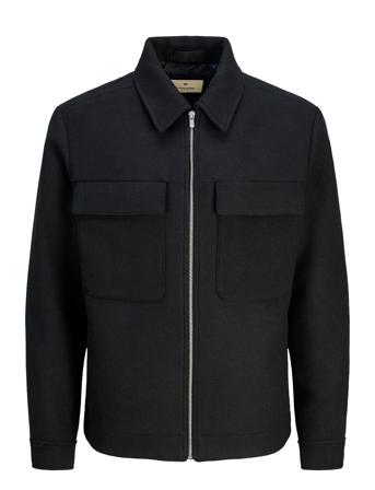 Jprccrussel Wool Blend Jacket Sn Black Jack & J S