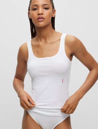 HUGO Twin Vest - White - S