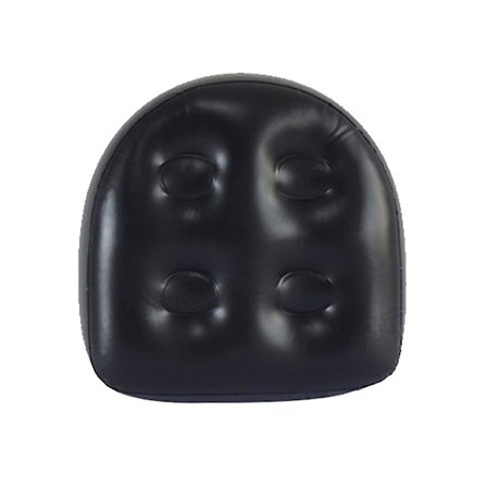 Setepute med sugekopp, ryggstøtte bad spa pute myk oppblåsbar massasjepute, komfortabel holdbar sugekopp sete for boblebad og spa waner