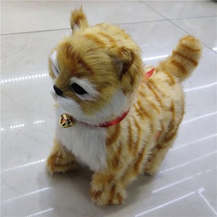 Gosedjur Elektroniska Leksaker Katt Gående 6PCS[HK]