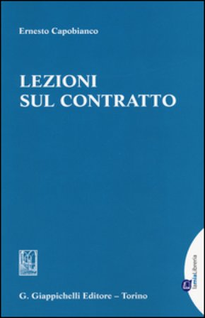 Lezioni sul contratto Ernesto Capobianco