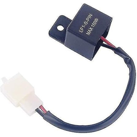 2-stifts 12V automatisk LED-blinkersrelä blinkerssignalhastighetskontroll - Snngv