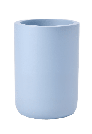 Åhléns Home Badrumsmugg matt Badrumstillbehör Blå ONESIZE