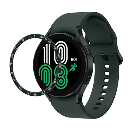 Bezelring för Samsung Galaxy Watch 4 5 6 7 40mm 44mm Skal Skydd Metallram Skyddskåpa Stötfångare Dekorera Tillbehör