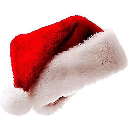 Julemandshue Juleluksus Blød Barn Voksen Familie Fest