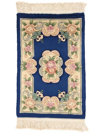 China 90 Line Rug 60X90 Beige/Orange Wool, China