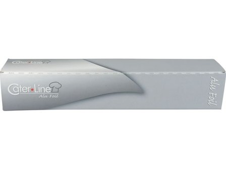 CATER LINE Aluminiumfolie i cutbox, 150 x 0,44 m, 18 - Lyreco - Kök och servering > Plast- och aluminiumfolie > Aluminiumfolie