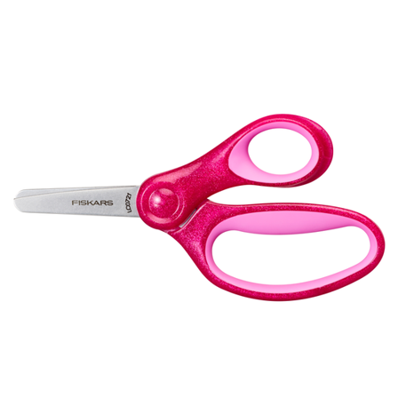 Fiskars Barnesaks Kids 6 År Glitter Lilla 13 cm