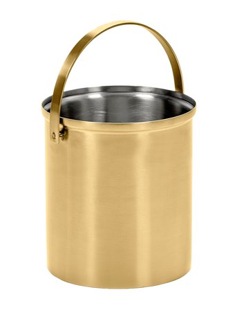 Serax Ice Bucket S Brushed Steel - Gold - 1.6 l