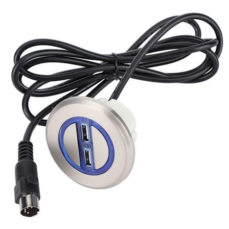 Elektrisk Fåtölj Soffa Handkontroll Strömbrytare Intelligent Soffa Handkontroll med Dubbla USB-Portar 5V Rak Huvud Soffkontroll