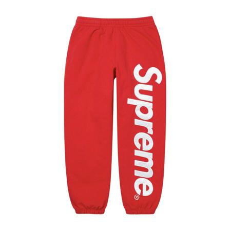 Supreme, Cropped Trousers Rood, Heren, Maat:XL