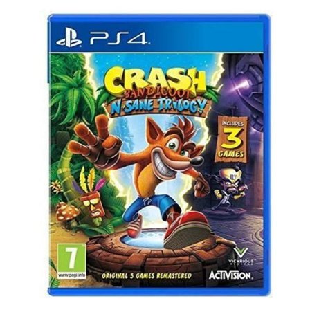 Videospil - Activision - Crash Bandicoot N. Sane Trilogy - PS4 - Remastered - Eventyr - Børn