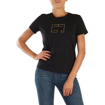 Elisabetta Franchi T-Shirts Sort, Dame