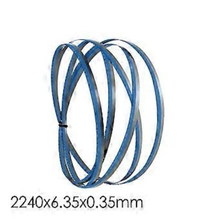 2240mm Bandsågblad 2240 x 635 x 035mm 6 TPI Träskärande Bandsåg Tillbehör För Makita LB1200F Metabo BAS317