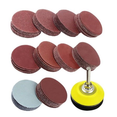 Polerings- og slipeskiver 101 stk. 50 mm