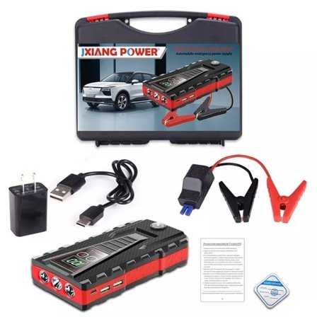 Jump Starter Power Bank 12V 22000mAh Output Portable Emergency Start-up