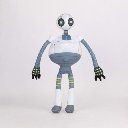 Villi Robotit Pehmolelu 11" Roz Plushies Leikki Fanille Lahja Pehmeä Täytetty Eläin Tyyny Kotiin Lasten Makuuhuoneen Sisustukseen Syntymäpäivälahjaksi