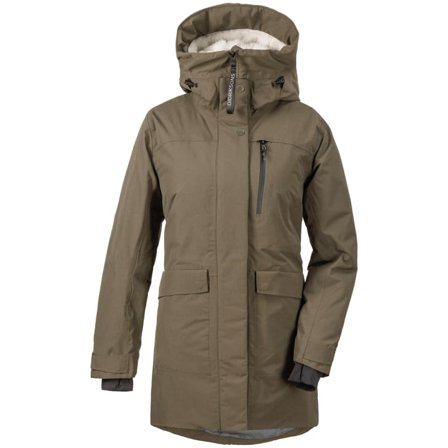 Didriksons Diana Women's Parka Women synthetic-lined parkas Green 34