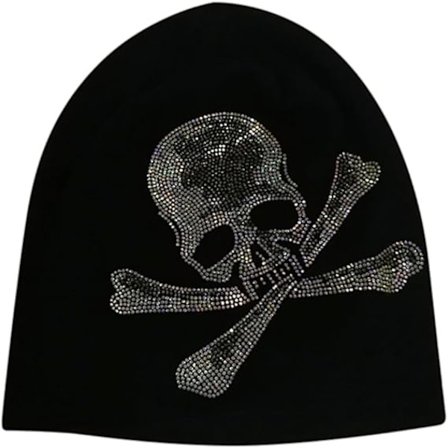 (Musta 01) Naisten talvipipo Miesten lämmin neulottu Y2K-hattu Slouchy Skul