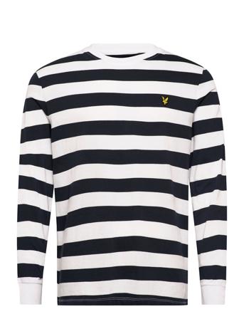 Ls Stripe T-Shirt Patterned Lyle & Scott