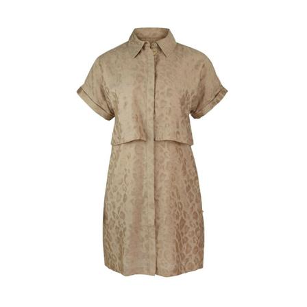 Scotch & Soda Short Sleeve Shirt Kjole inbo, Dame