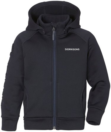 Didriksons Corin Kid's Full Zip 5 Children Mid layer tops Blue 90